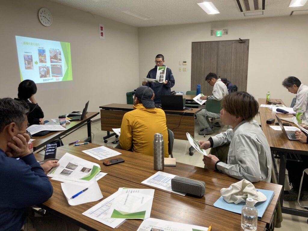 月に一度の社内研修
